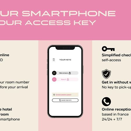 Hotel Cloitre - Entree Autonome, Reception En Ligne - Encore Mieux 올리언스 외부 사진